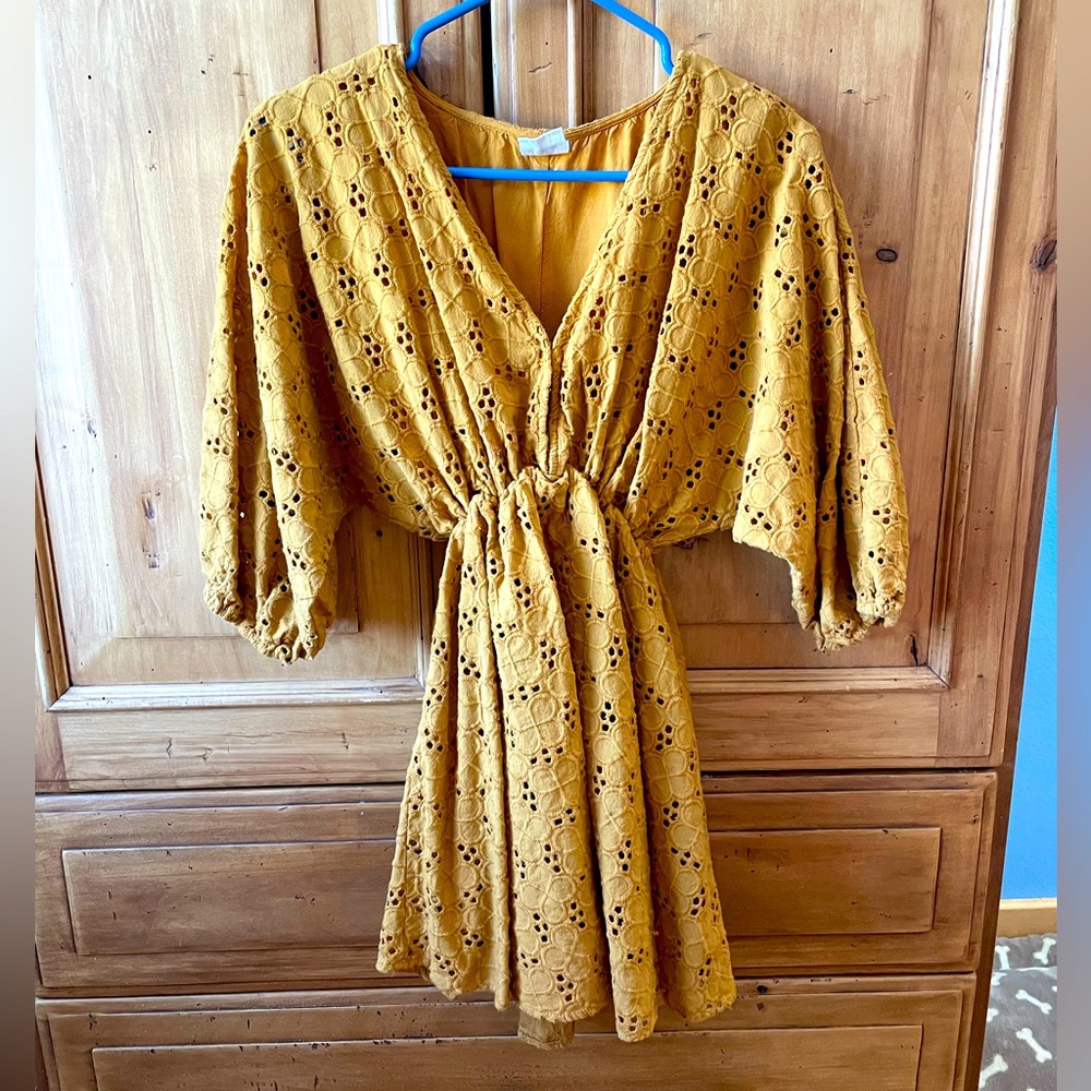 By Together Eyelet Mini Dress